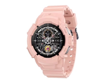 Correa de reloj inteligente para Samsung Galaxy Watch5 40 mm Correa de reloj deportiva de silicona de color sólido (rosa)