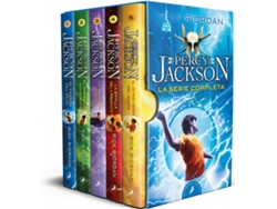 Libro Percy Jackson Y Los Dioses Del Olimpo - La Serie Completa de Rick Riordan (Español)