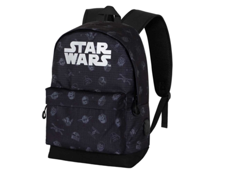 Star Wars Space Mochila HS Silver, Negro KARACTERMANIA