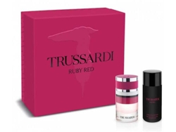 Set de Perfume Mujer TRUSSARDI Ruby Red 2 Piezas