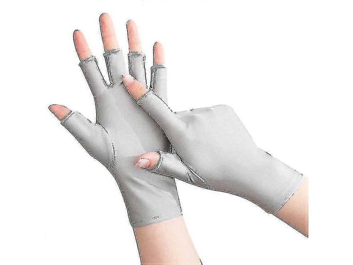 Luva Uv Para Lâmpada De Unha De Gel, Luvas De Proteção Uv Para Manicures