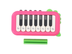 Dan26-máquina De Piano De Bolsillo Para Niños Juguete De Piano Electrónico Educativo Temprano Para Niños Y Niñas Rojo