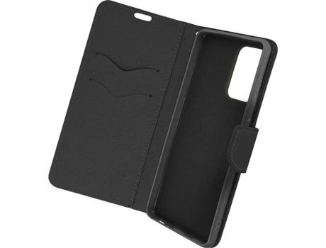 Carcasa y Soporte Samsung Galaxy A72 AVIZAR Cartera y Suporte Negro