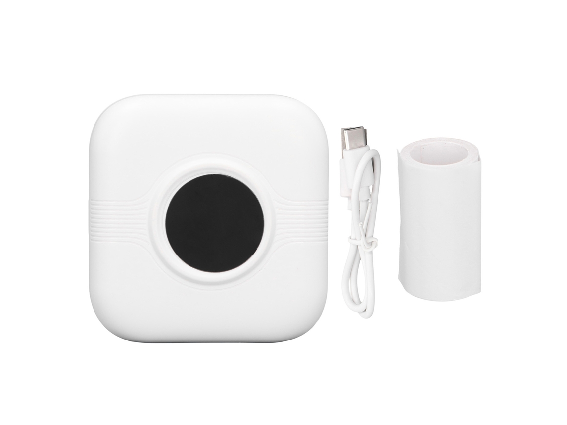 Mini Impresora Térmica Portátil Bluetooth Para Preguntas Incorrectas Y Álbumes Familiares.