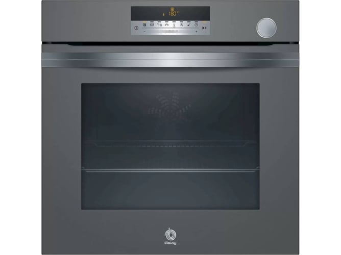 Horno Balay 3ha5888a1 pirólisis aqualisis 14 funciones 71l pirolitico cristal gris antracita 60cm termosonda clase independiente vapor combinado 3600 w 5060 hzgris 71 59.4