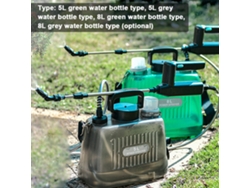 Pulverizador Eléctrico Inalámbrico Para Jardín Con Múltiples Modos Y Botella Ajustable De 5l/8l.