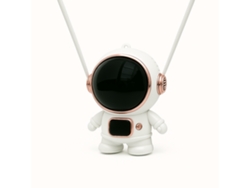 Ventoinha Portátil | Para Pescoço, 5 Velocidades, Usb, Compacta, Com Cordão E Cabo Incluídos New Science Nf7 Branco