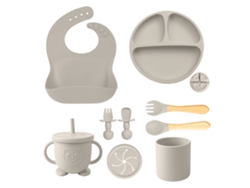 Pratos De Silicone Para Bebês De 10 Peças: Antiaderentes, Sem Bpa, Para Blw-5