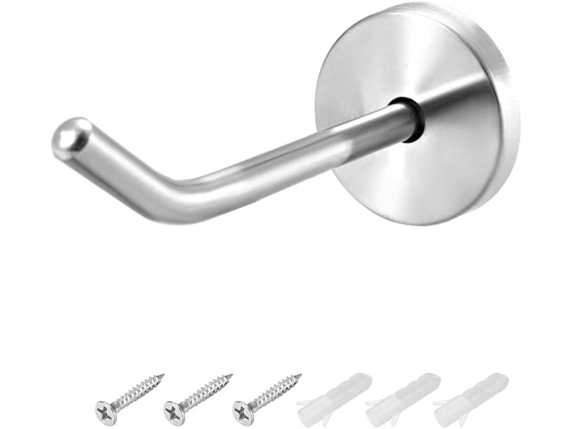 Gancho De Pared Para Toallas, Soporte Individual Para Acero Inoxidable