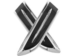 Conjunto De 2 Adesivos Decorativos Para Carro Com Acabamento Eletrogalvanizado Para As Laterais Das Janelas.