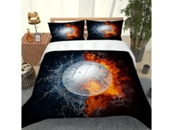 Juego Funda Nórdica Microfibra Adultos Piezas Juego Ropa Cama Almohada 220x240cm 220 X 240 Cm 65
