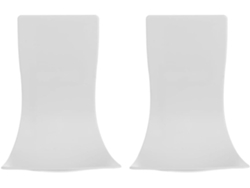 Bandejas Antigoteo Para Dispensador De Jabón De Pared, De Abs Blanco, Juego 2,