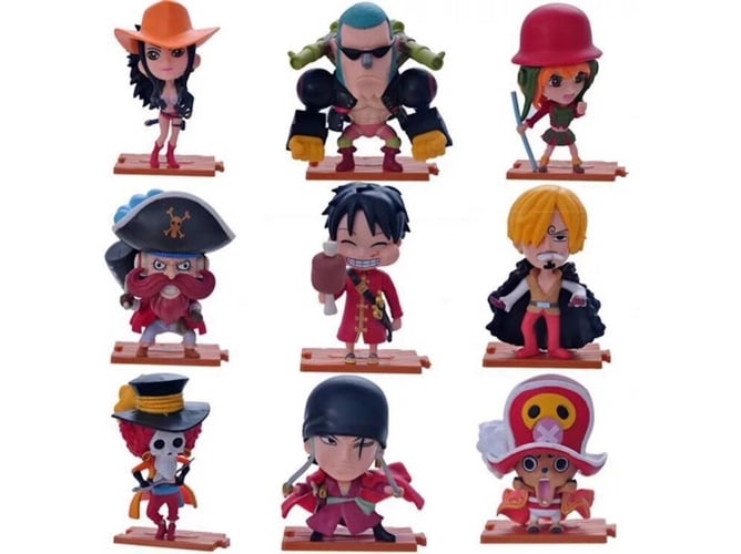 9 Figuras EASTVAPS One Piece Luffy Chopper Mini