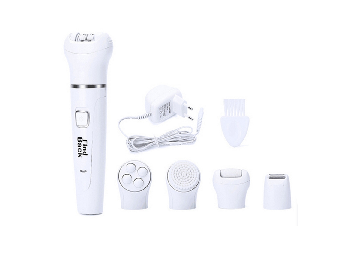Mini Depiladora Eléctrica 5 En 1 Para La Depilación Del Cuerpo, Axilas Y Piernas.