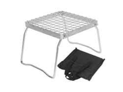 Parrilla Portátil Para Barbacoa Con Patas Plegables, De Acero Inoxidable 304 Ligero, Ideal Para Acampar Y Hacer Picnics.