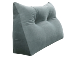 Cojín VERCART Gris 60x20x50 cm