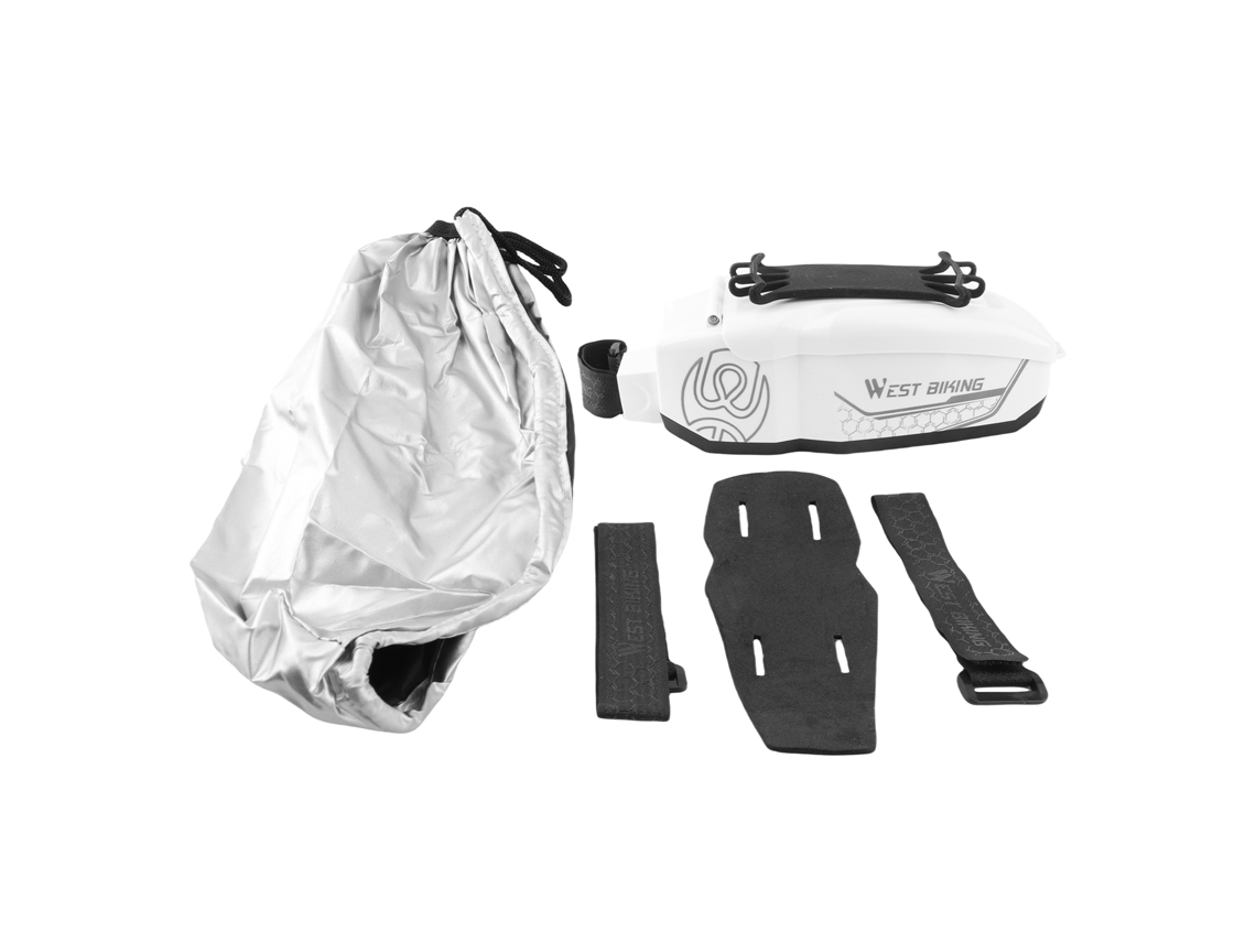 Bolsa Para Bicicleta West Biking Con Soporte Para Teléfono Móvil, Carcasa Rígida Impermeable, Tubo Superior, 1l