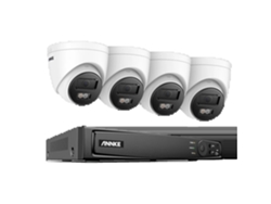 Sistema de seguridad de video NVR de 8 canales con 4 cámaras de 8 MP (4 cámaras)
