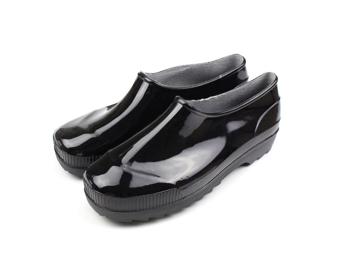 Zapatos Cortos De Lluvia Para Mujer, Impermeables, De Pvc Antideslizante, Elegantes, Para Exteriores, Talla 38