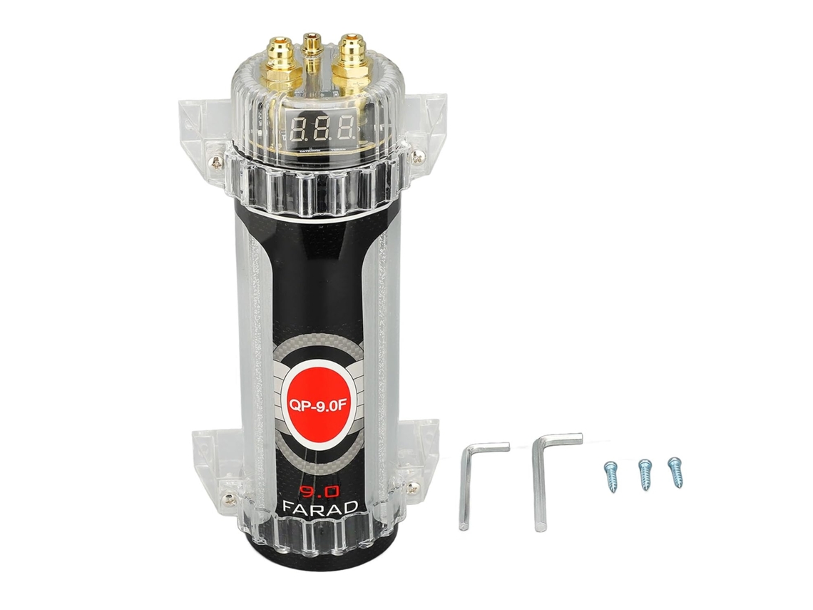 Condensador De Potencia Digital De Alto Rendimiento 9 0 Sistema O Coche Dc12v Suministros Para Tenis
