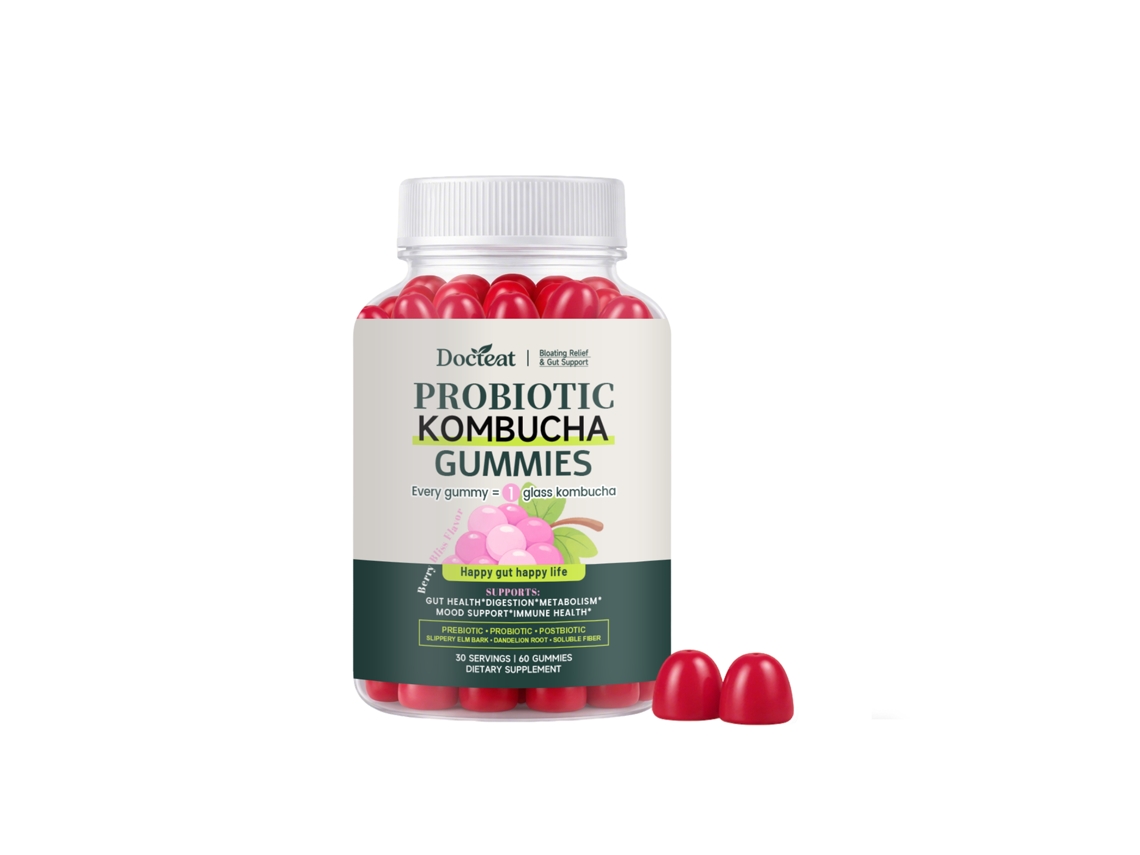 Gomitas probióticas para un apoyo eficaz de la salud intestinal.