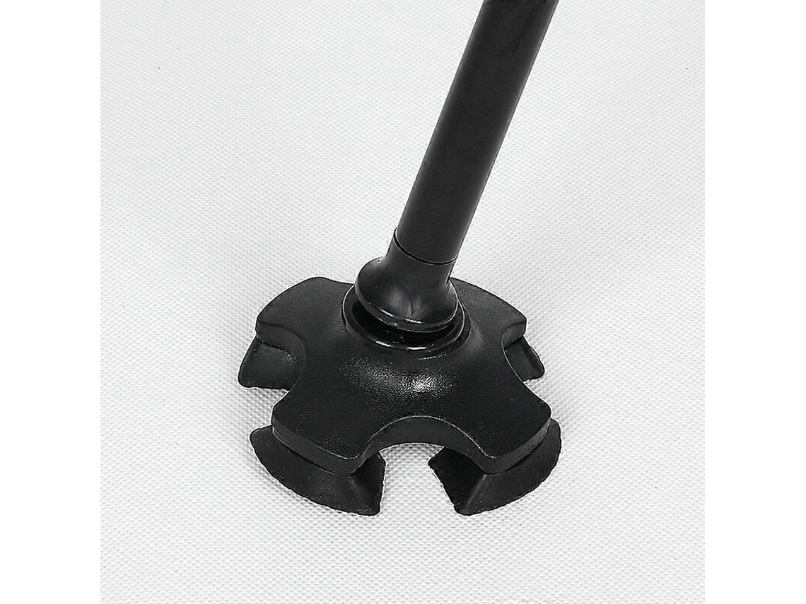 Bastones de senderismo plegables y telescópicos de aleación de aluminio con luz LED.