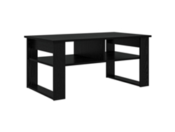 Maison Exclusive - Mesa De Café Roble Negro 96 X 54 X 44 Cm Madera De Ingeniería