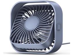 Ventilador De Escritorio Usb Mini Ventilador Portátil 3 Velocidades Pequeño Refrigeración Cabezal Giratorio