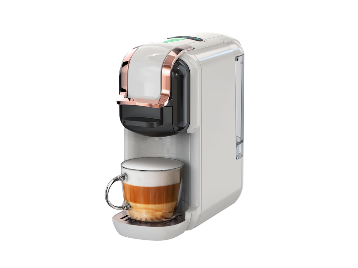Cafetera eléctrica Hibrew 5 en 1, 19 bares, 600 ml.