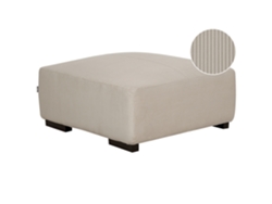 Otomana BELIANI Lungo de Pana Beige 80x80x35