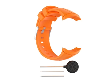Correa de Silicona para Suunto Spartan Ultra Sport Smart Watch Band naranja