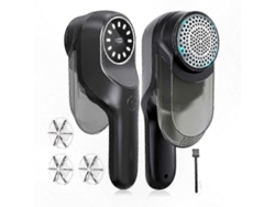 Quitapelusas eléctrico recargable para ropa y tapicería, con 2 velocidades. Rosewell