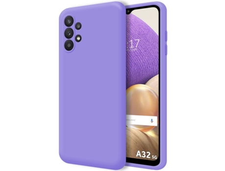 Carcasa Samsung Galaxy A32 5G TUMUNDOSMARTPHONE Silicona Líquida Morado