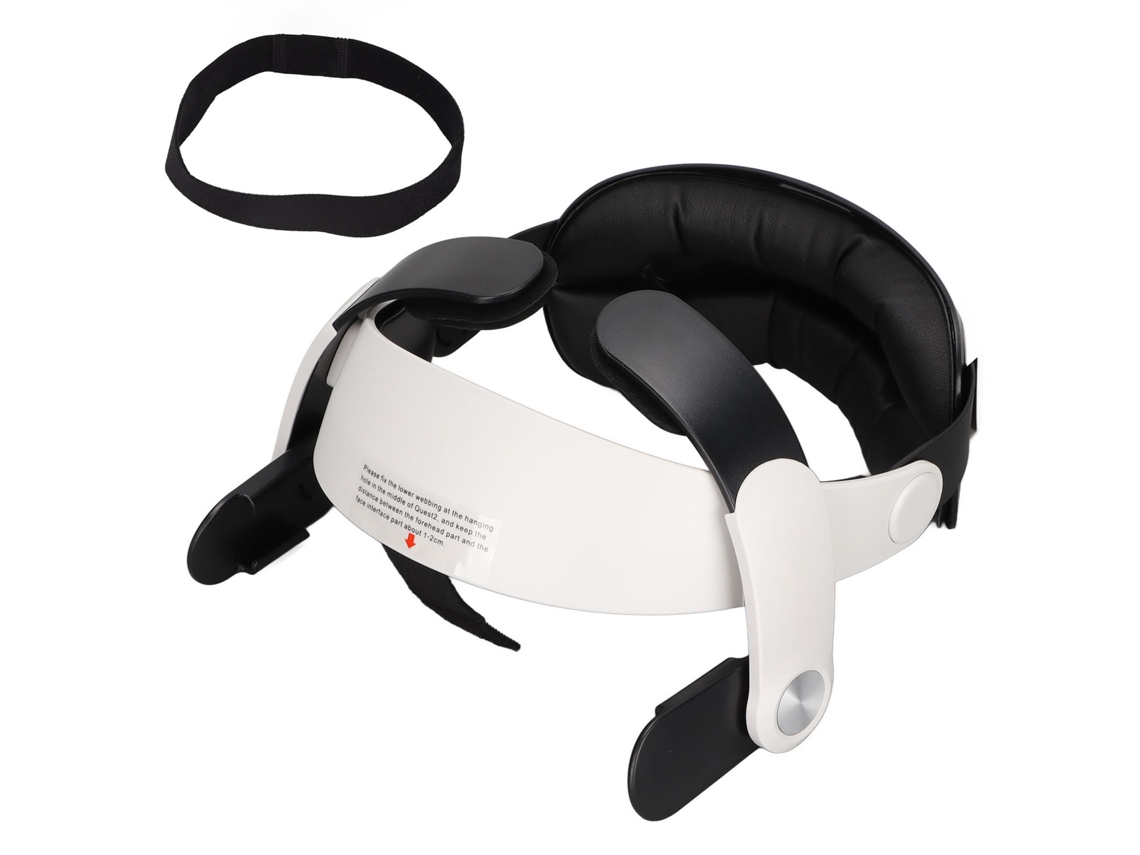 Diadema Vr (reduce La Presión Facial, Ajustable) Compatible Con Diadema De Reemplazo Oculus Quest