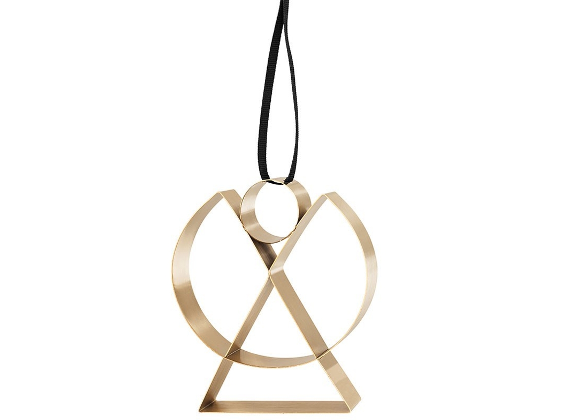 Ornamento Ãngel Grande Dorado - Figura STELTON