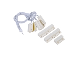 Sensor magnético cableado integrado para puertas/ventanas para sistemas de alarma domésticos, 38 unidades