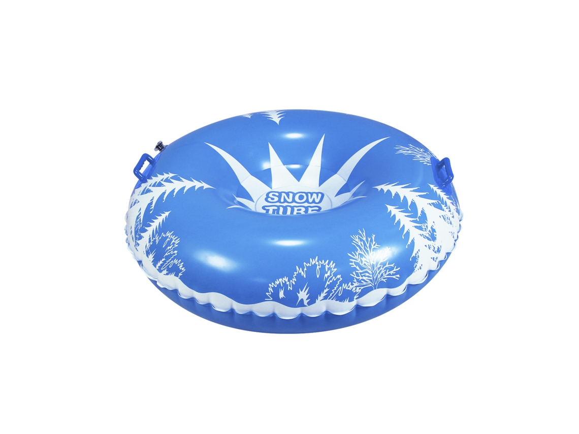 Colchoneta híbrida redonda con asas para nieve y agua. 115 cm. Presa.