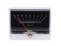 Mini Medidor Vu Con Retroiluminación Azul, Alta Precisión Para Amplificadores De Audio.