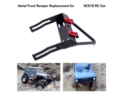 Parachoques delantero metálico 2026 para coche RC Axial SCX10 (accesorio de repuesto)