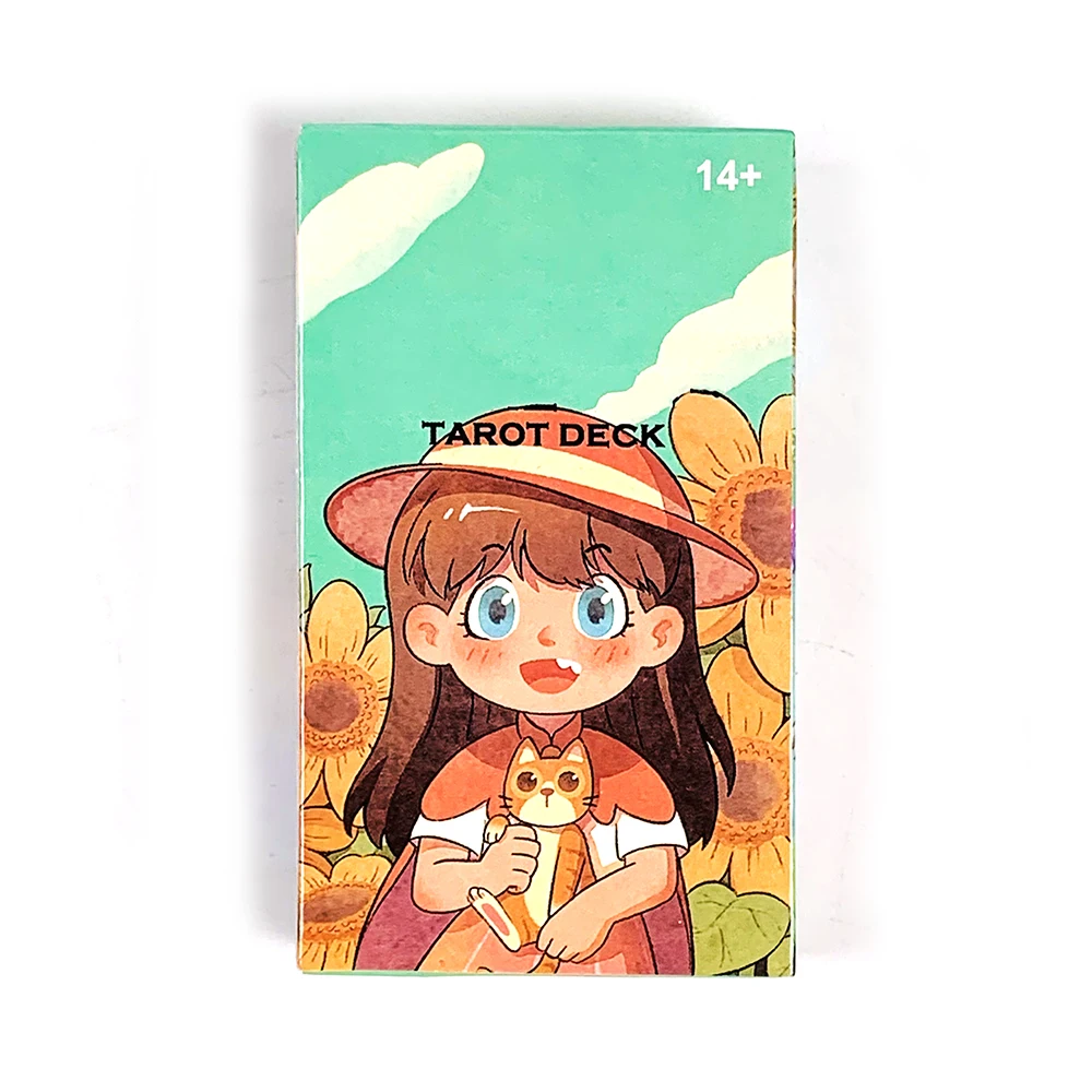 La Nueva Versión En Inglés De La Baraja De Tarot Es Adecuada Para Juegos, Adivinación, Reuniones Familiares Y Otras Ocasiones.