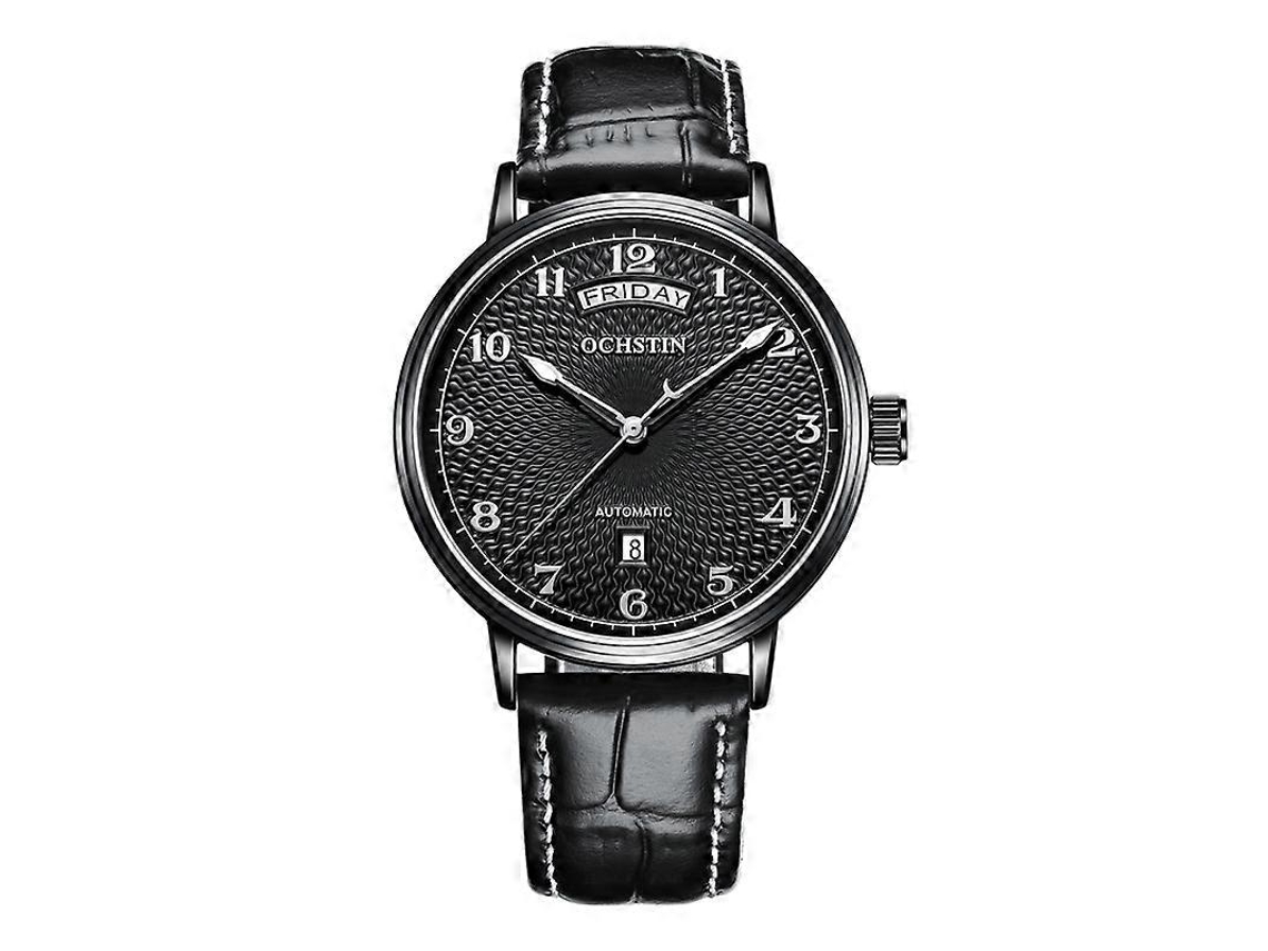Reloj mecánico Ochstin 6141a Masterpiece para hombre con indicador de día y fecha.