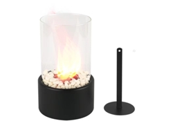 Esschert Design Bio-etanol Spherehaard/tafelhaard - Redondo - Voor Dentro De En Buiten - 16 X 26,5 Cm