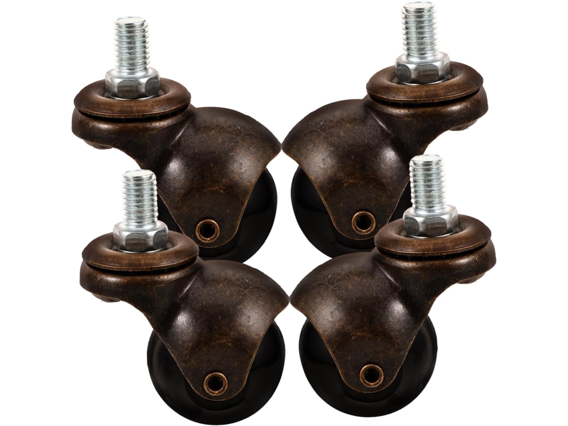 Ruedas 1.5 Giratorias Repuesto Muebles Sillas Oficina