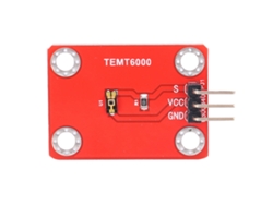Módulo sensor de luz ambiental Temt6000, detección analógica, 1-5000 lux