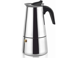 Cafetera italiana de acero inoxidable, cafetera Espresso clásica Moka, recipiente para hacer café de acero 325