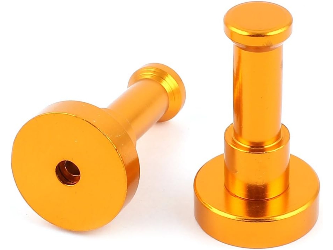 2 Piezas De Soportes Redondos De Aluminio Para Toallas, Sombreros Y Ropa, Para Colgar En La Pared