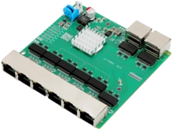 Conmutadores Gigabit Ethernet Poe De 8 Puertos 10/100/1000 Mbps Para Cámaras