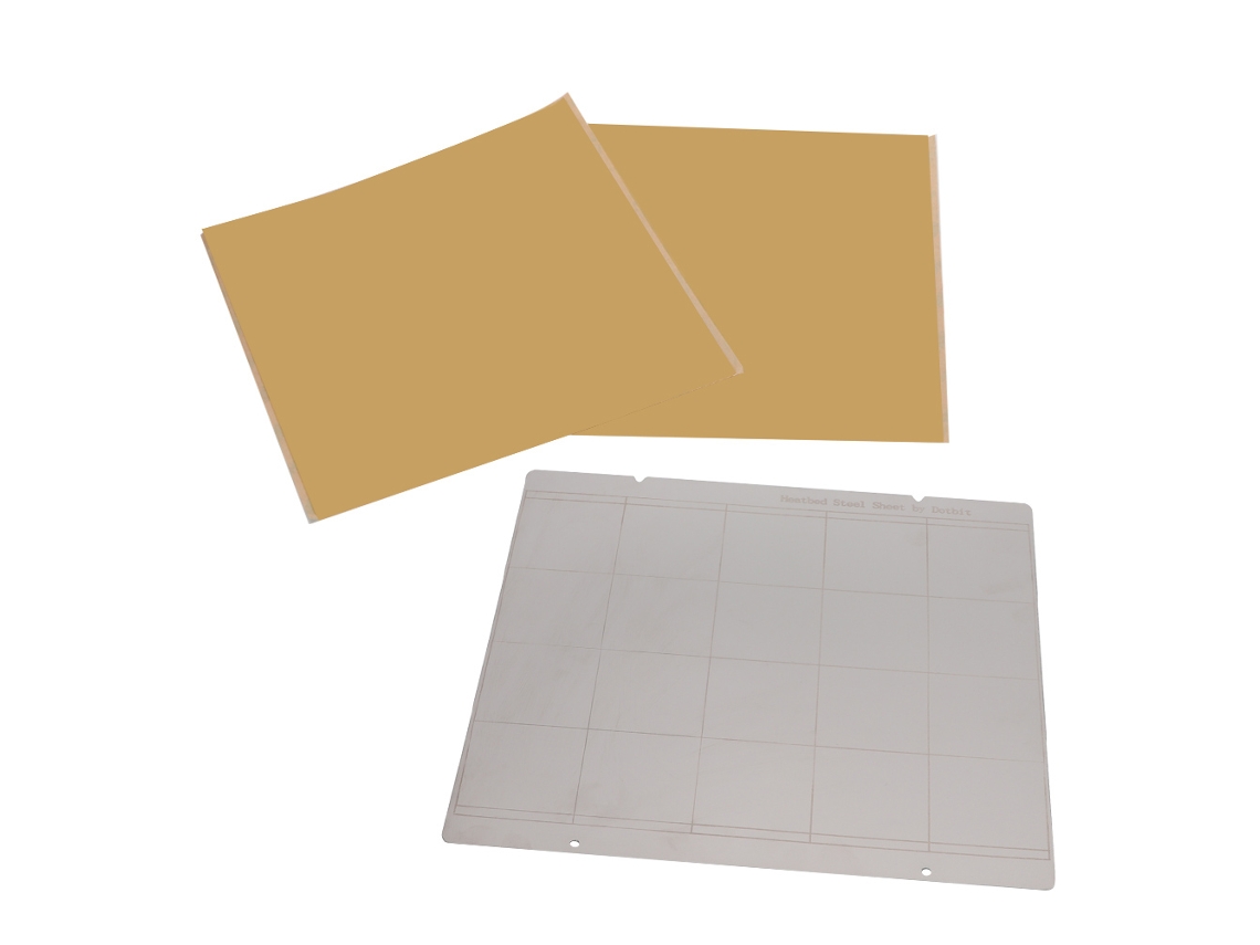 Accesorio De Impresora 3d Mk52 Placa De Acero Cama Caliente Pei 253.8*241mm