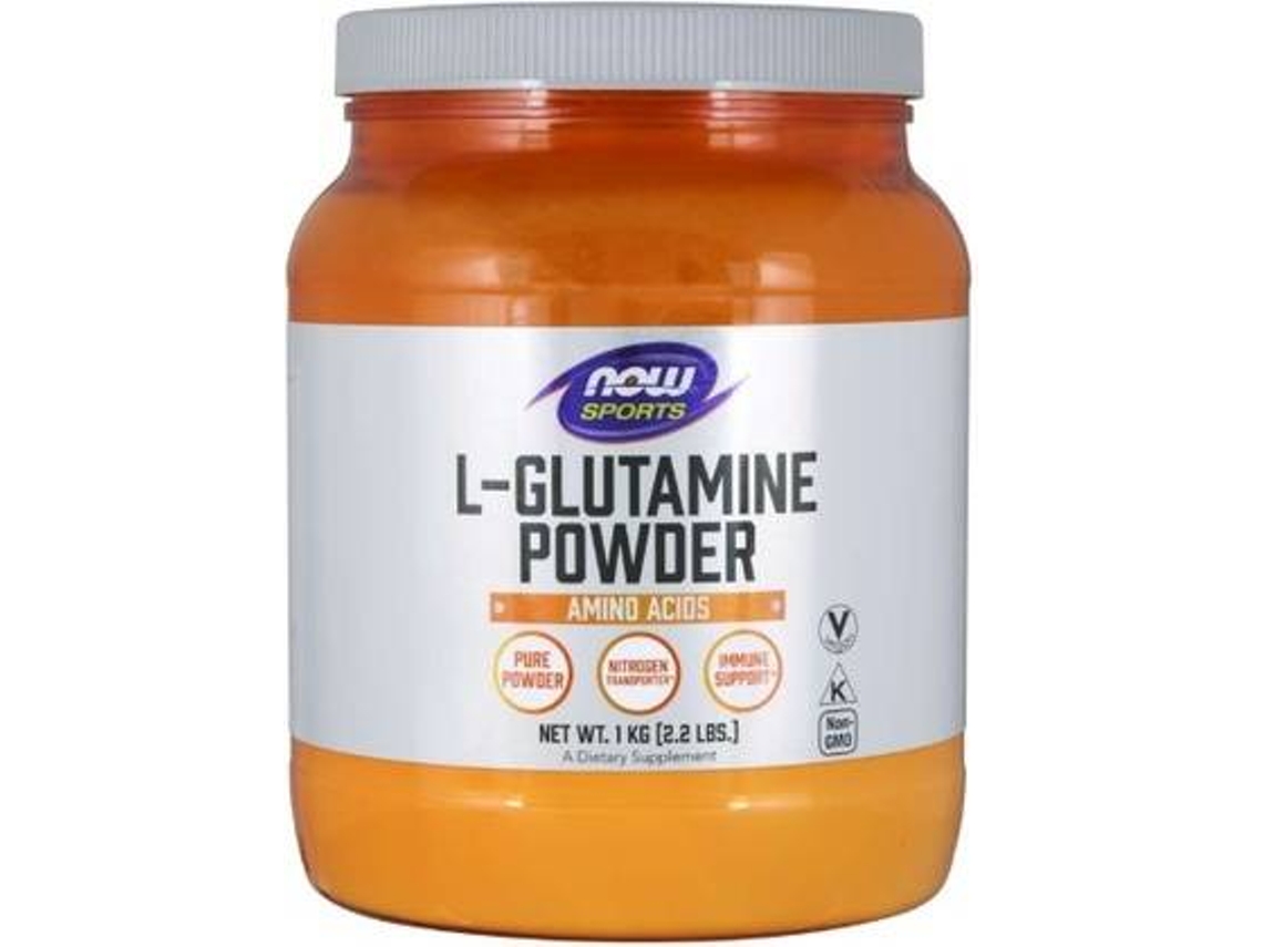 Té NOW L-Glutamina Pó (1 kg de pó)