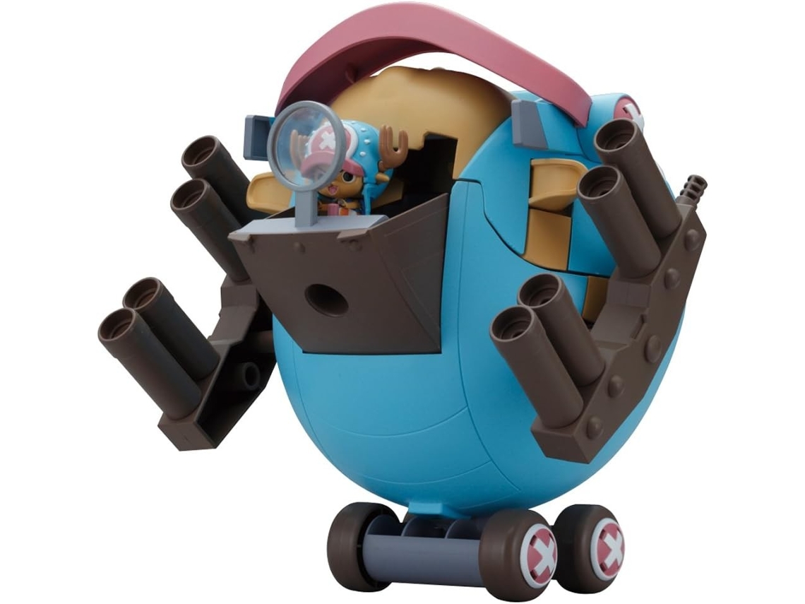 Figura Chopper Robo Super Series No.1 Guard Fortress One Piece Modelo Kit 10 Cm BANDAI NAMCO